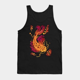 Koi Elemental- Lava Tank Top